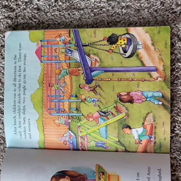 Vintage Storytime Books: My First Day at School Softcover Book - Picture 6 of 7